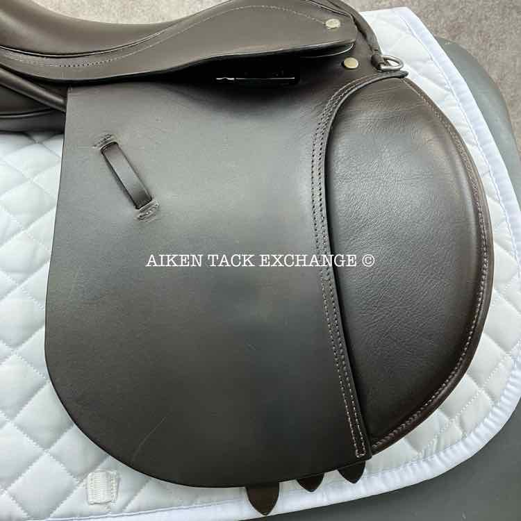 Barnsby All Purpose Saddle, 15" Seat, Wide Tree, Wool Flocked Panels