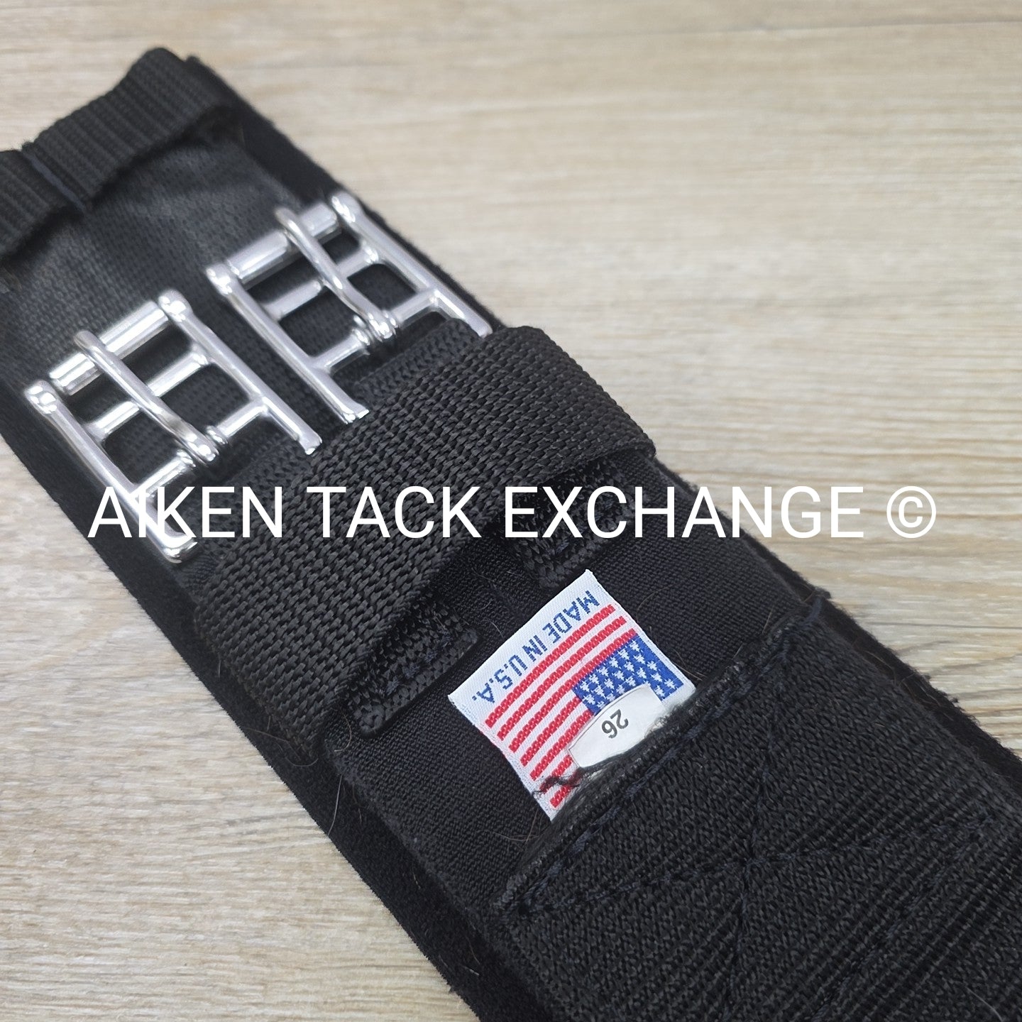 Professional's Choice Neoprene Lined Dressage Girth, Black, 26"