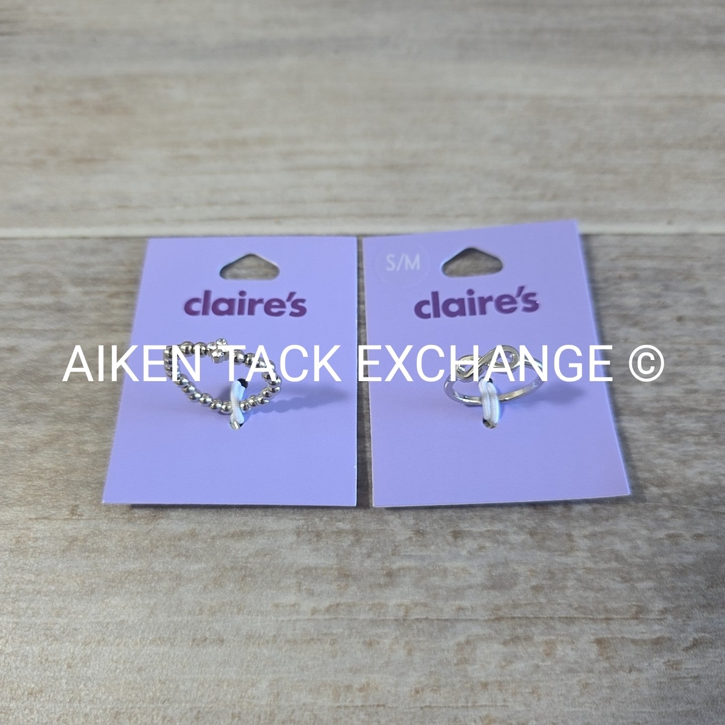 Claire's Rings (2) - Size S/M