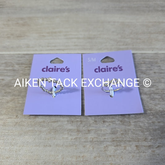Claire's Rings (2) - Size S/M