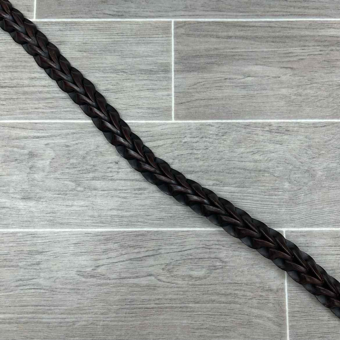 Leather Belt, Brown, 38