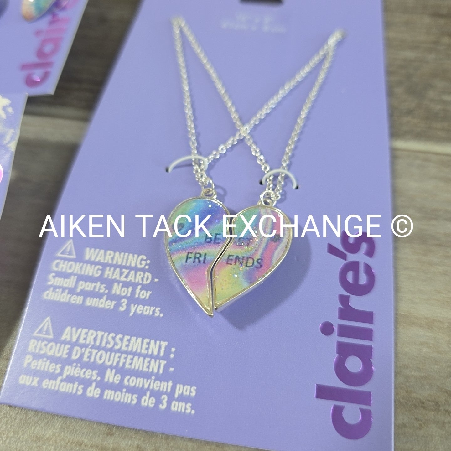 Claire's Necklace + 2 Sets of Earrings