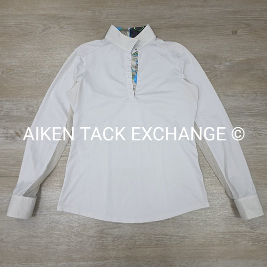 Tailored Sportsman Long Sleeve Show Shirt, Women's Large