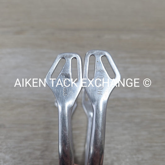 Herm Sprenger Ultra Fit Flat Neck Spurs, No Straps, 35 mm