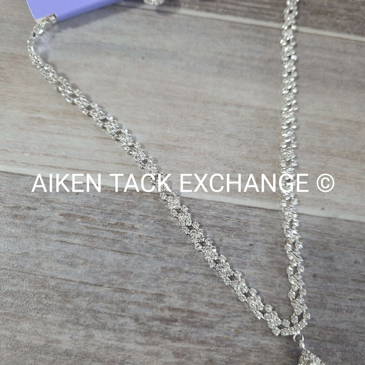 Claire's Bundle - 1 Tiara, 1 Set of Earrings, 1 Necklace