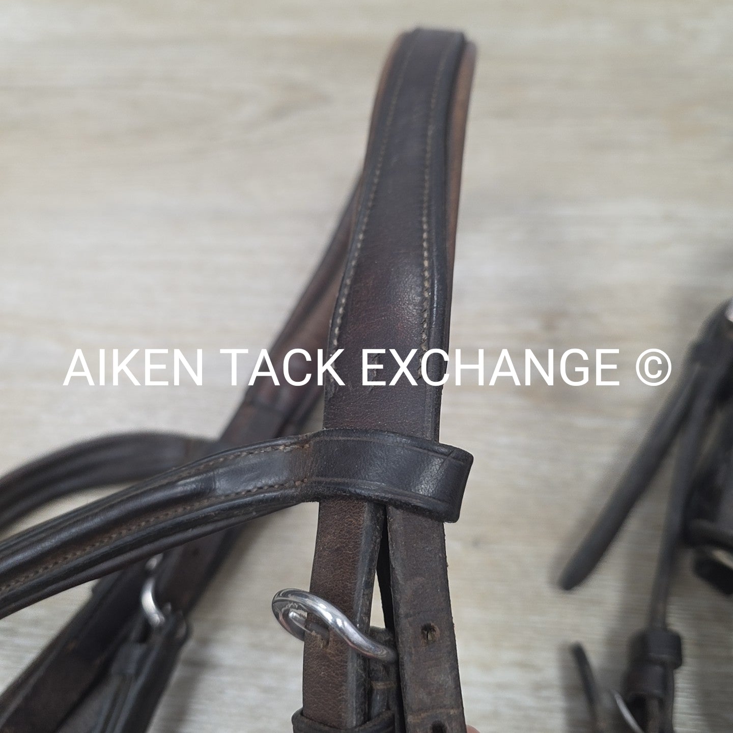 BARGAIN BUNDLE: 2 Vespucci Figure 8 Bridles with Rubber Reins, Brown, Size Full