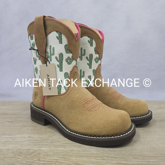 Ariat Fatbaby Heritage Twill Western Boots, Brand New, Women's 6.5