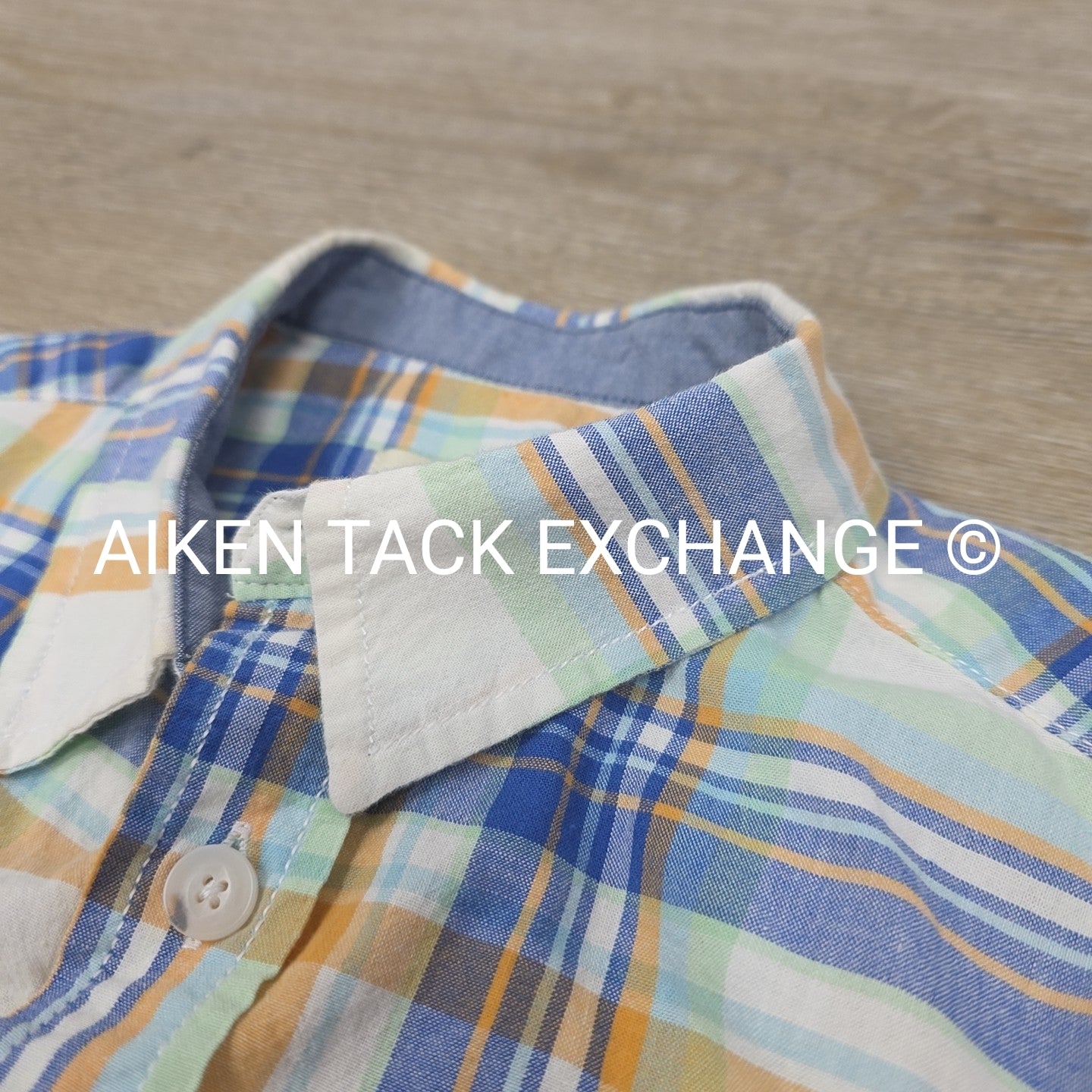 Short Sleeve Button Down Shirt, Size Small