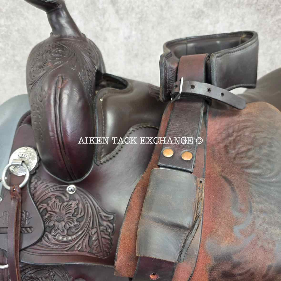 2020 Tucker T91 Meadow Creek Trail Western Saddle, 17.5" Seat, Medium Tree