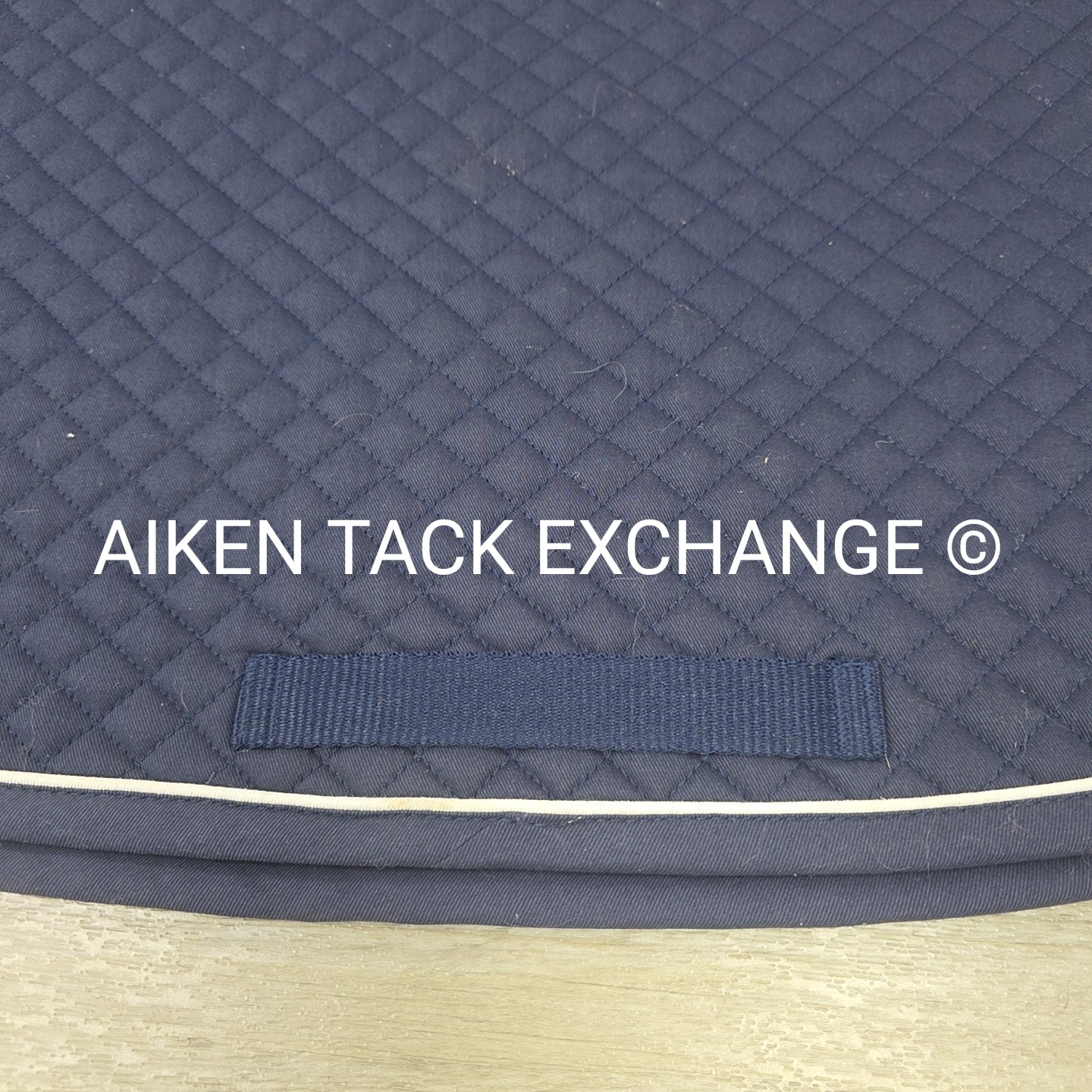 Dover Saddlery Size All Purpose Navy English Saddle Pads