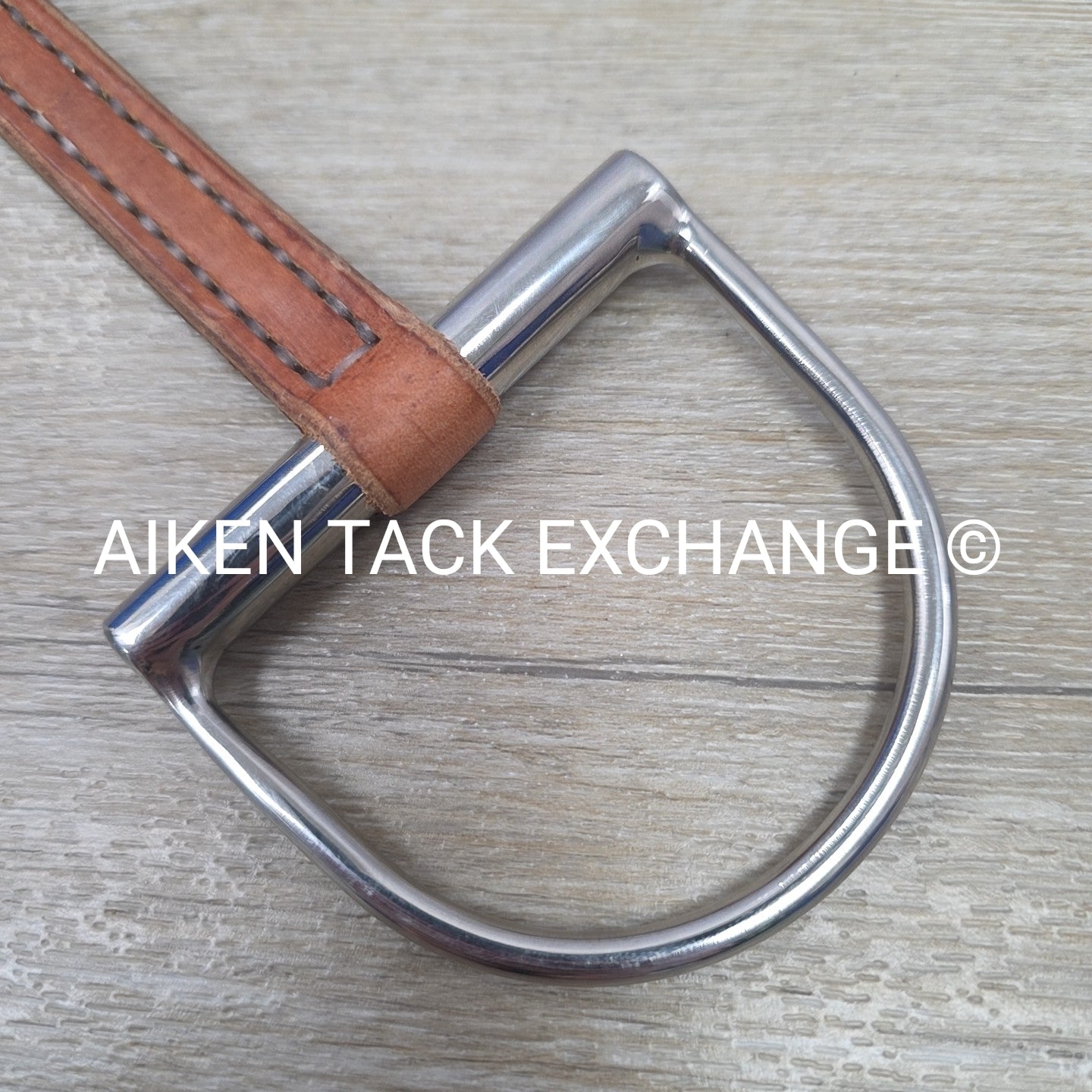 Sweet Billy's Leather Mouth Hunter D-Ring Bit, 5.5"