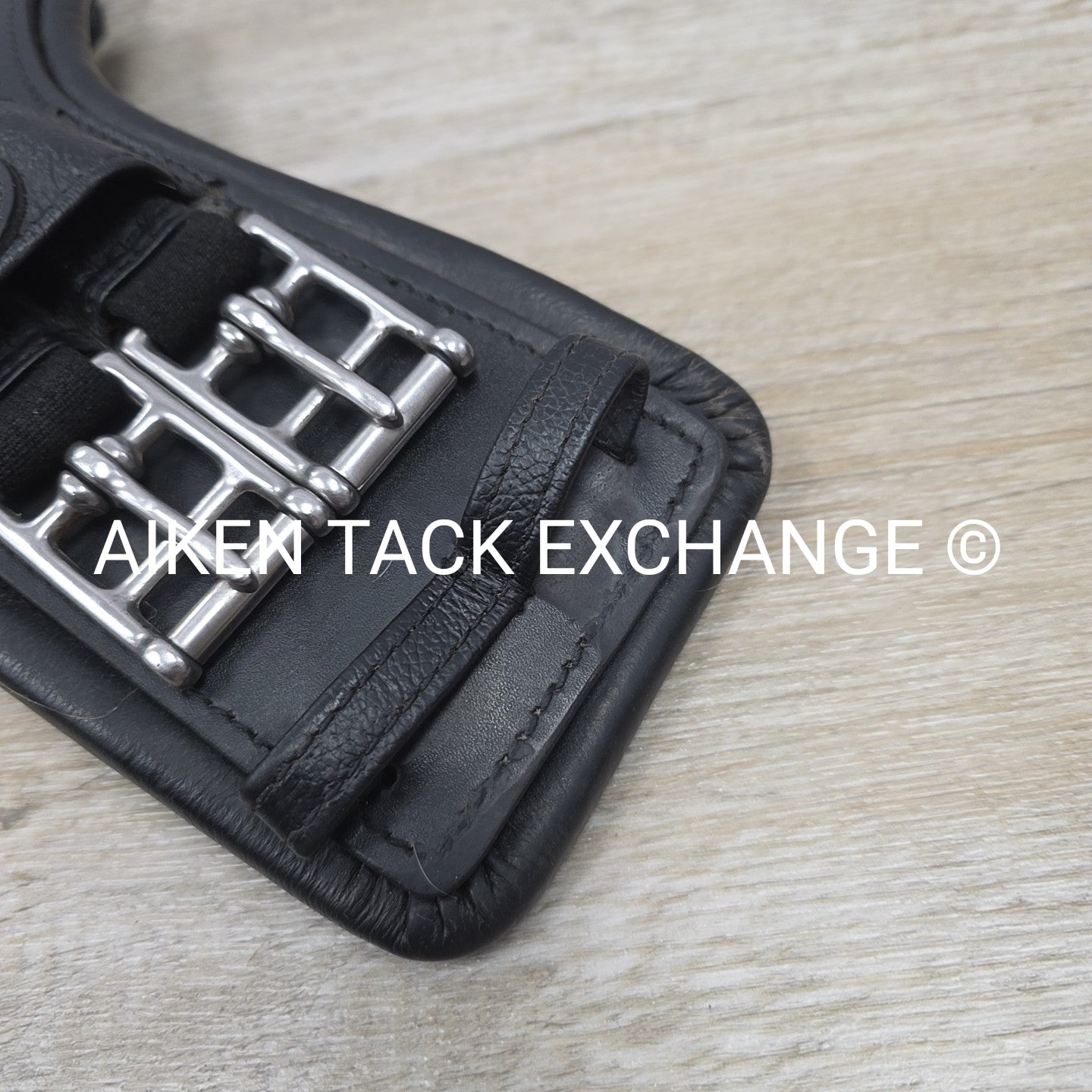 Total Saddle Fit StretchTec Shoulder Relief Girth with Leather Liner, Black, 20"