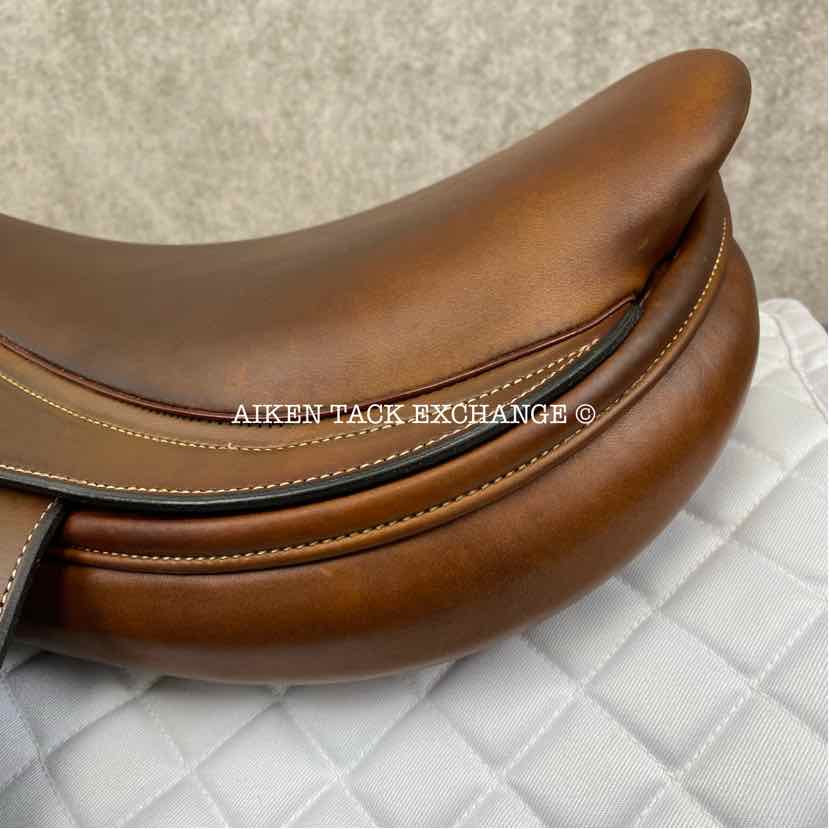 Bruno De Heusch - BDH Close Contact Jump Saddle, 17" Seat, Medium Tree, Foam Panels