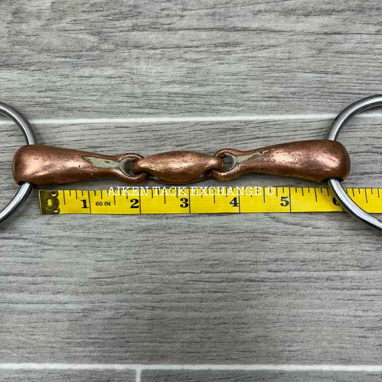 Korsteel Double Joint Copper Loose Ring Bit 5.75"