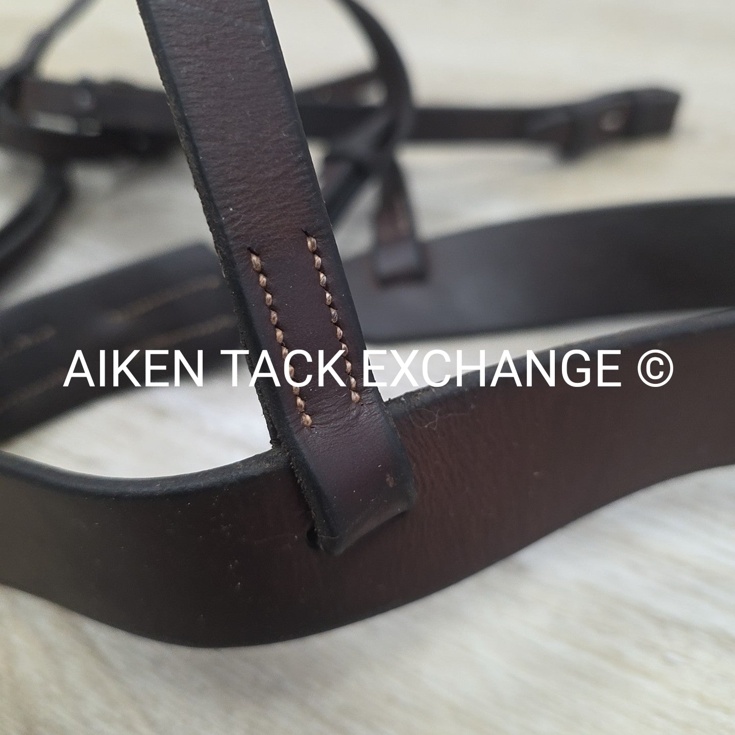 Horse Country First Flight Hunt Bridle, Brown, Oversize