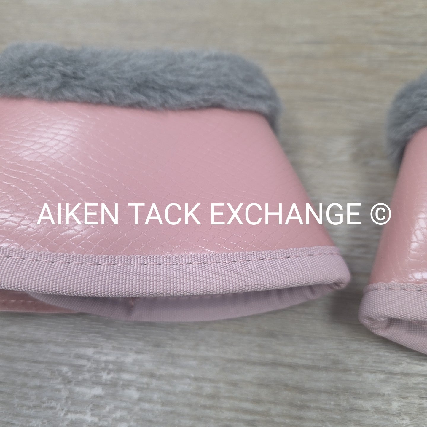 Equestrian Stockholm Fur Lined Bell Boots, Size Medium