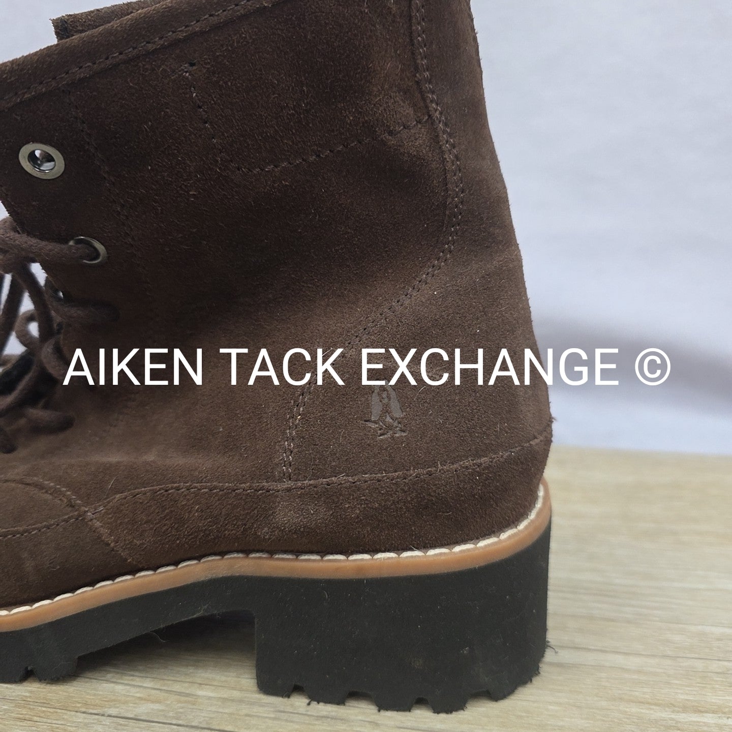 Hush Puppies Lace-Up Short Boots, Brown, Women's Size 8