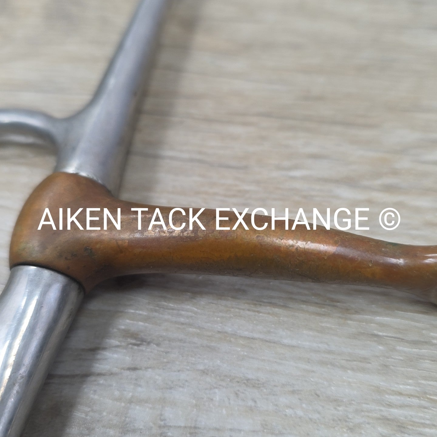 Partrade Single Joint Copper Full Cheek Bit 5"