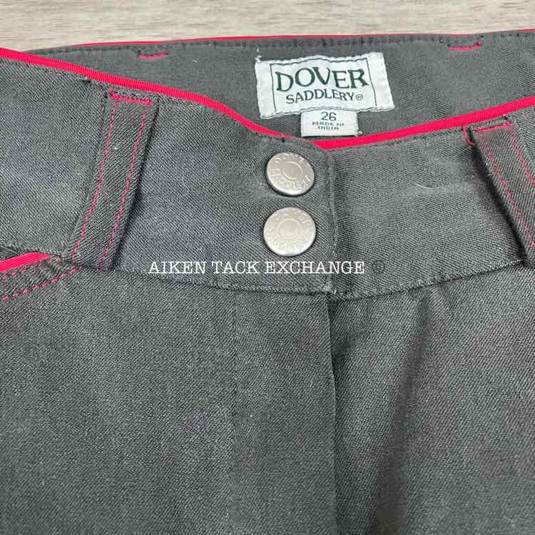 Dover Saddlery Knee Patch Breeches, Size 26