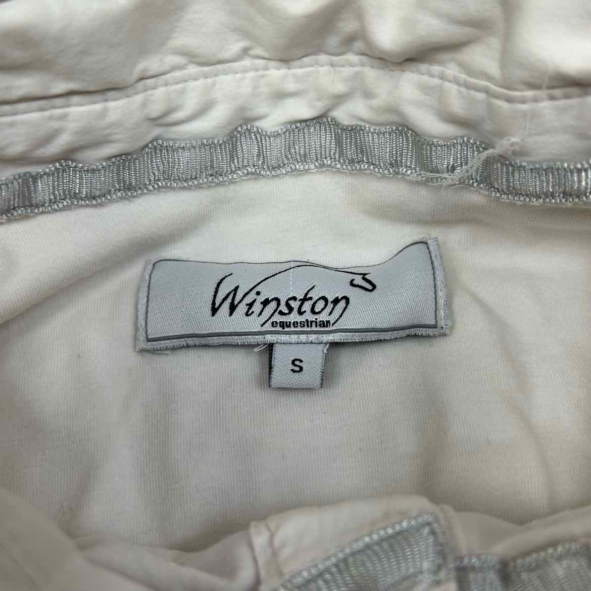 Winston Short Sleeve Polo Show Shirt, Size Small