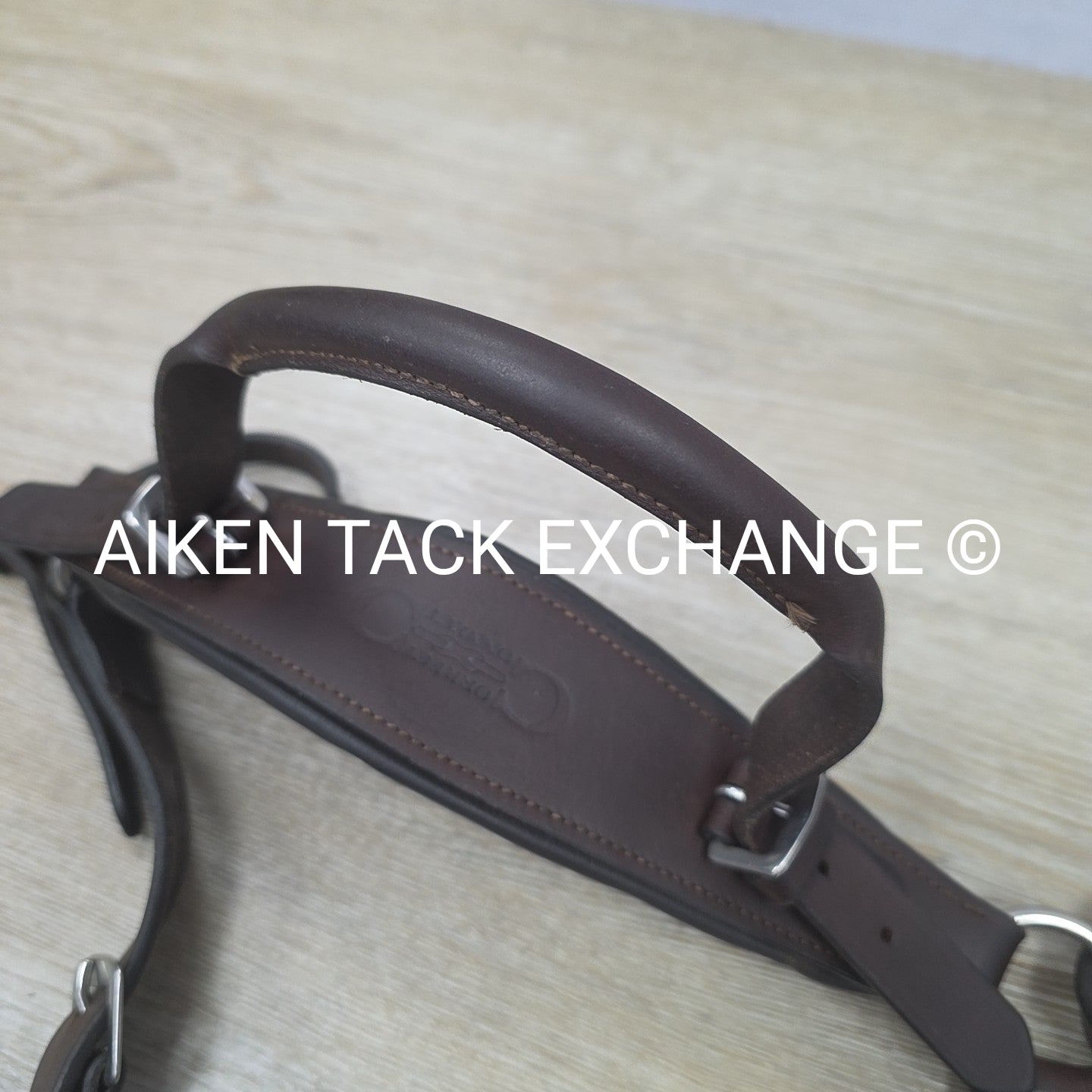 Correct Connect 3 Point Breastplate with Double Neck Strap, Brown, Size Full