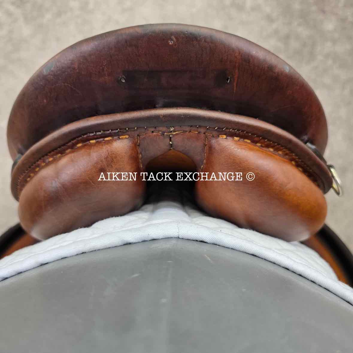 Stubben Siegfried All Purpose Saddle, 17" Seat, 32cm Tree - Wide, Wool Flocked Panels