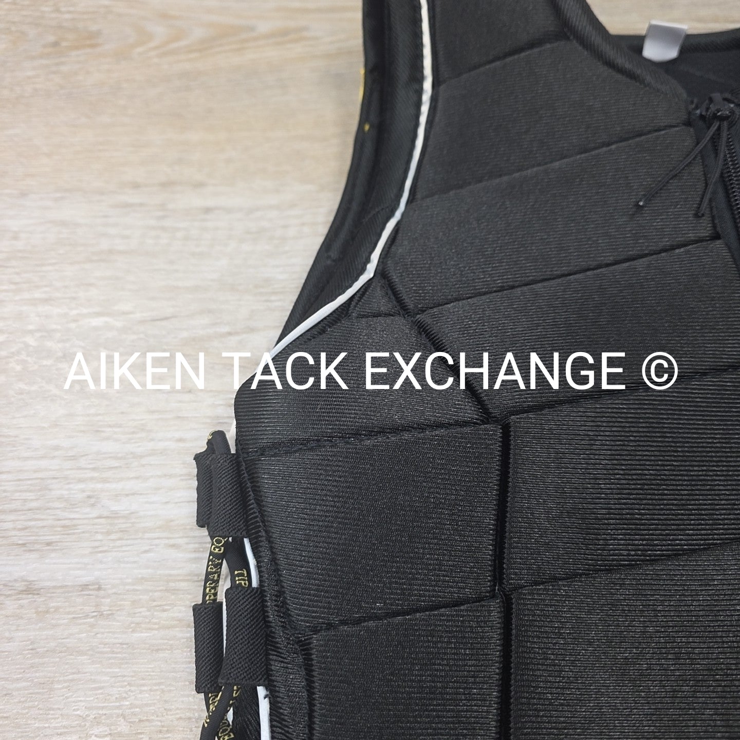 Tipperary Eventer Body Protector Safety XC Vest, Black, Size Youth Small YS - 30