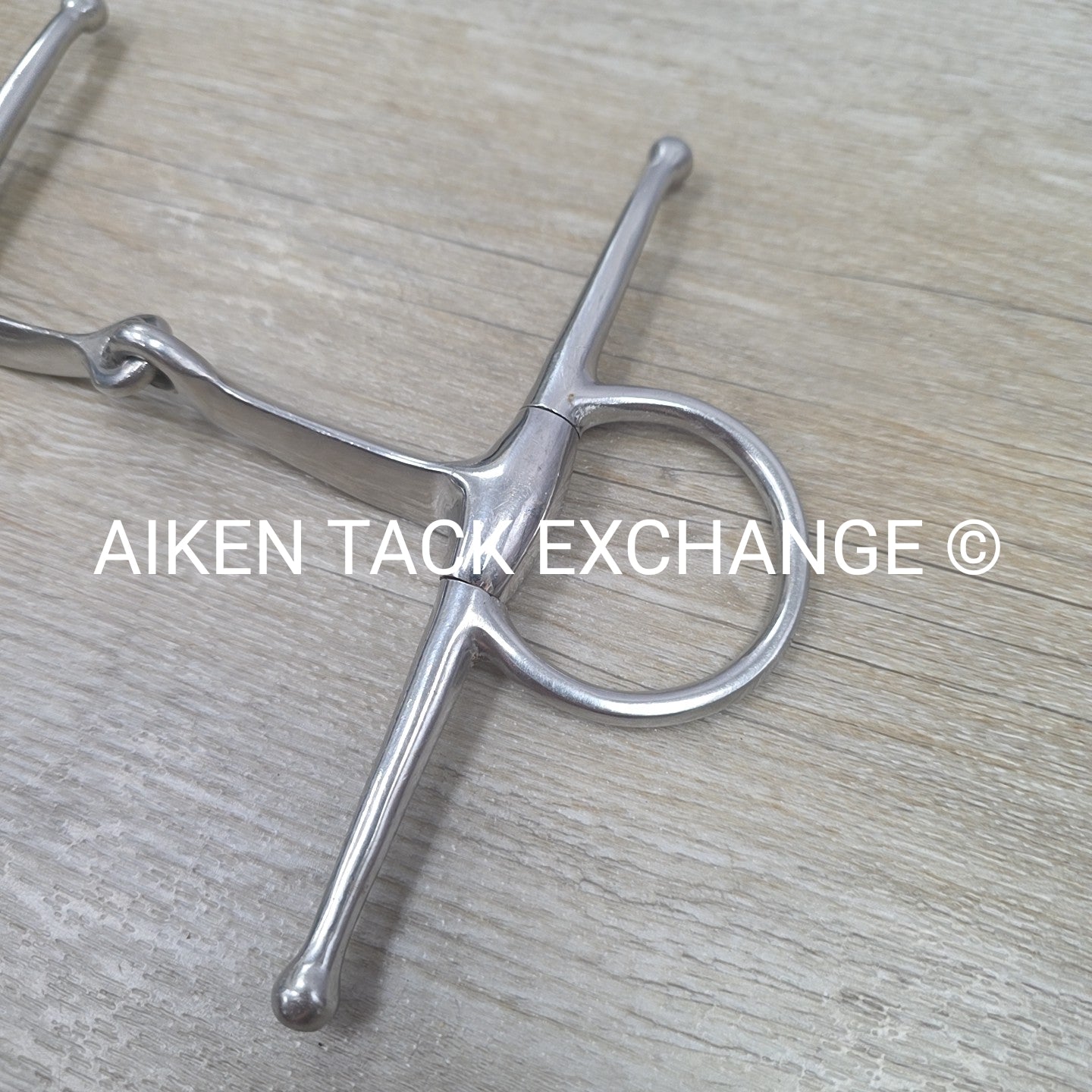 Single Joint Triangle Mouth Full Cheek Bit 5.25"