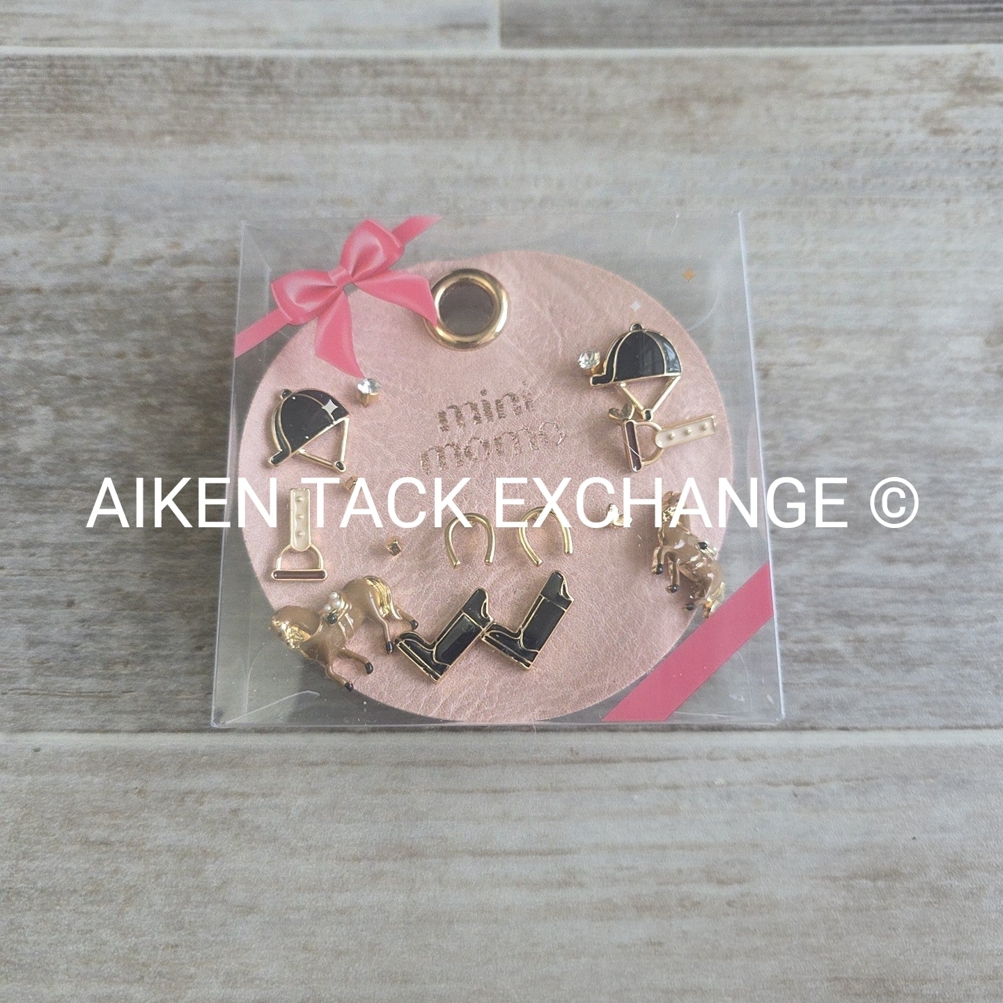 Equestrian Earring Set - 8 Pairs Total