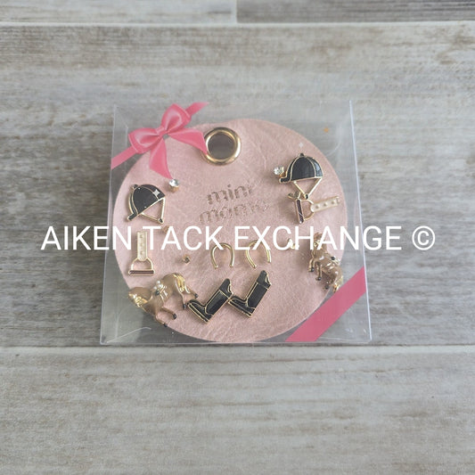Equestrian Earring Set - 8 Pairs Total
