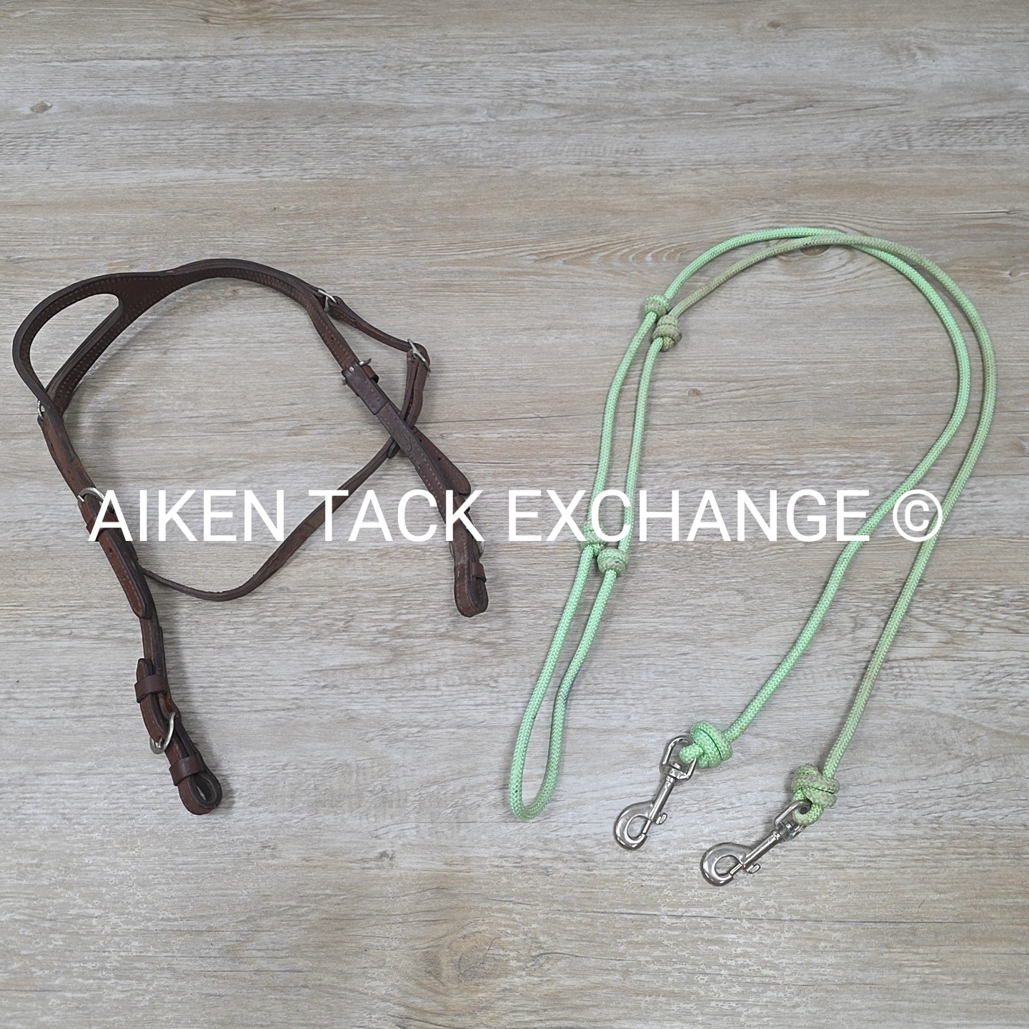 BARGAIN BUNDLE: Western One Ear Headstall with Rope Reins