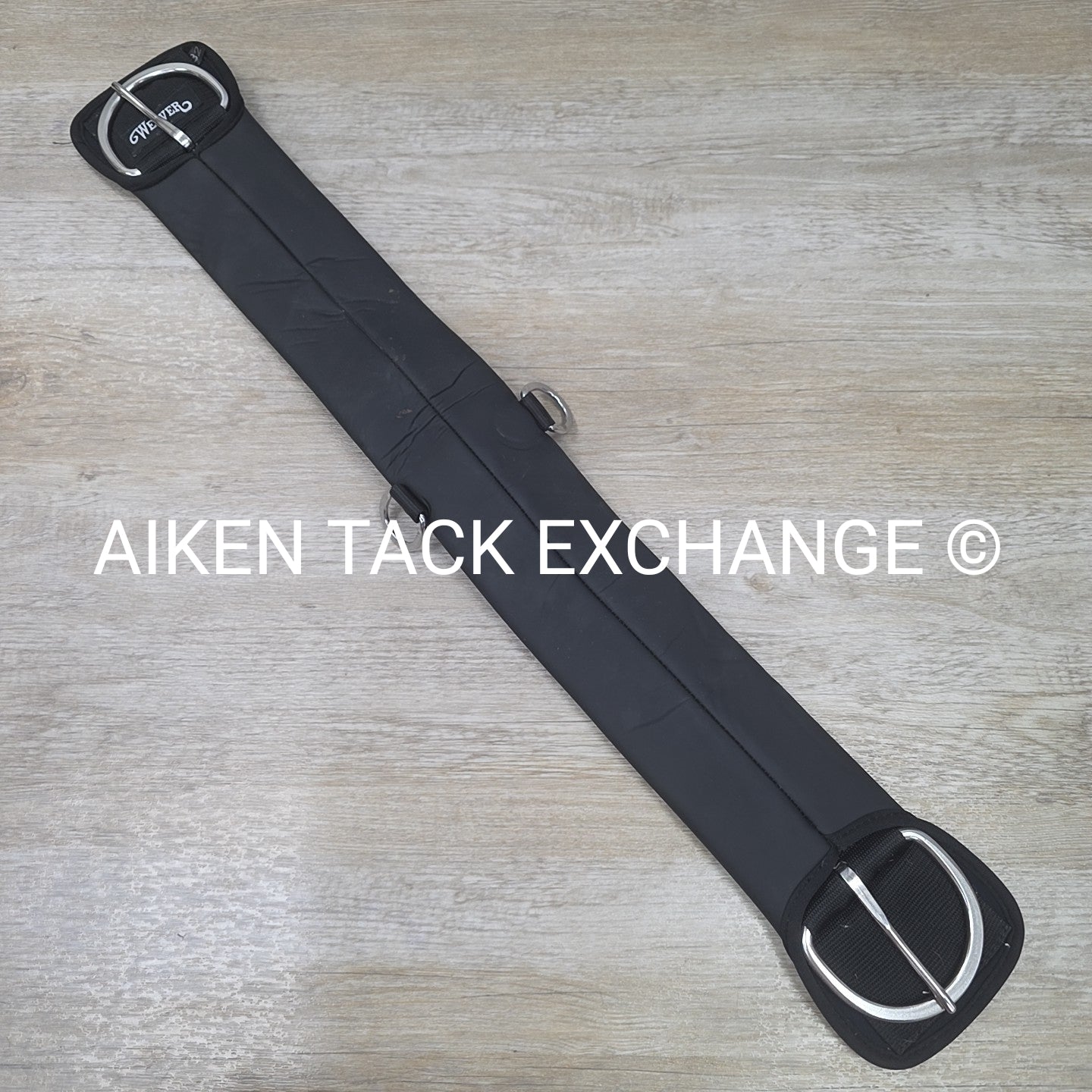 Weaver Leather Neoprene Western Cinch, Black, 32"