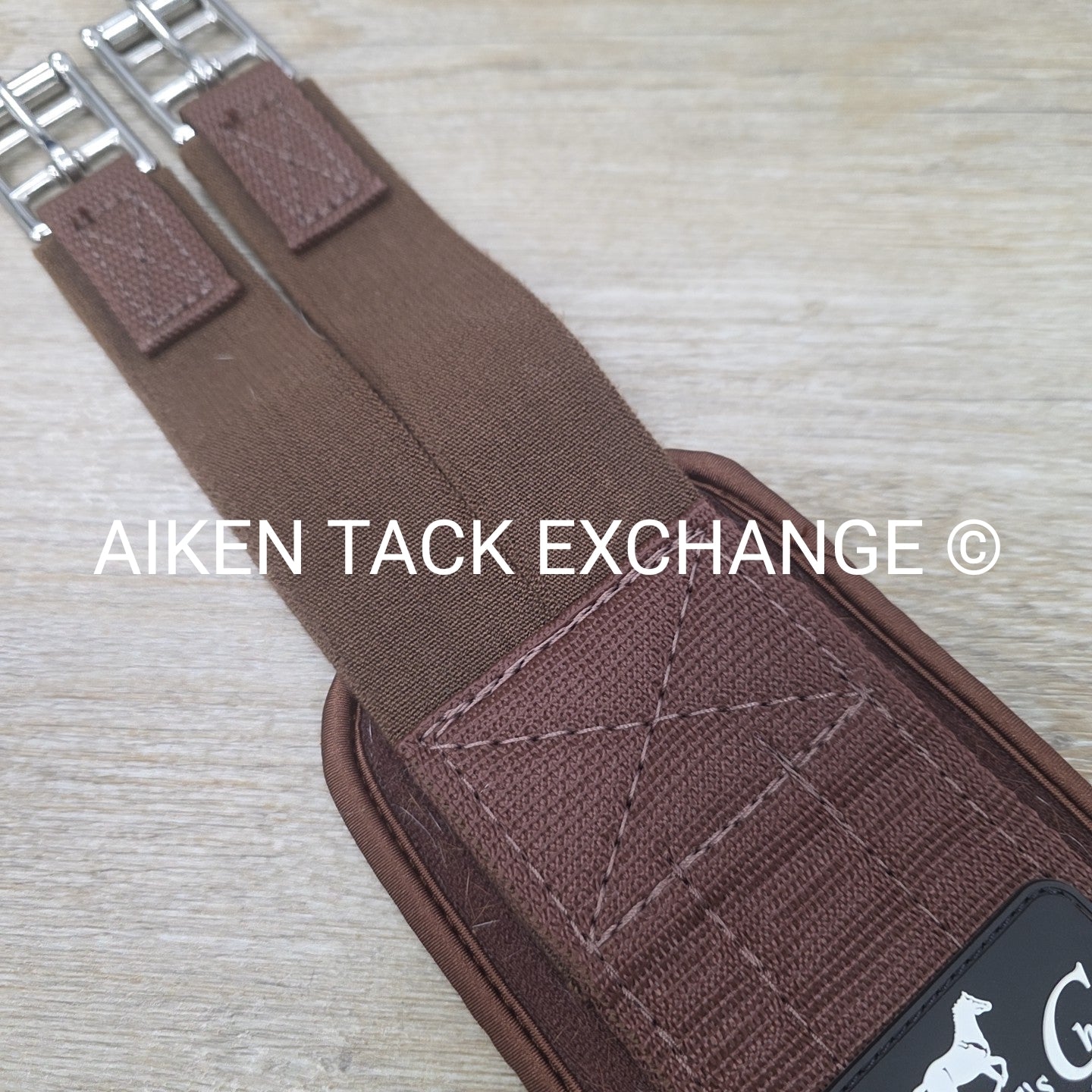 Professional's Choice Smx Girth with Double Elastic, Brown, 44"