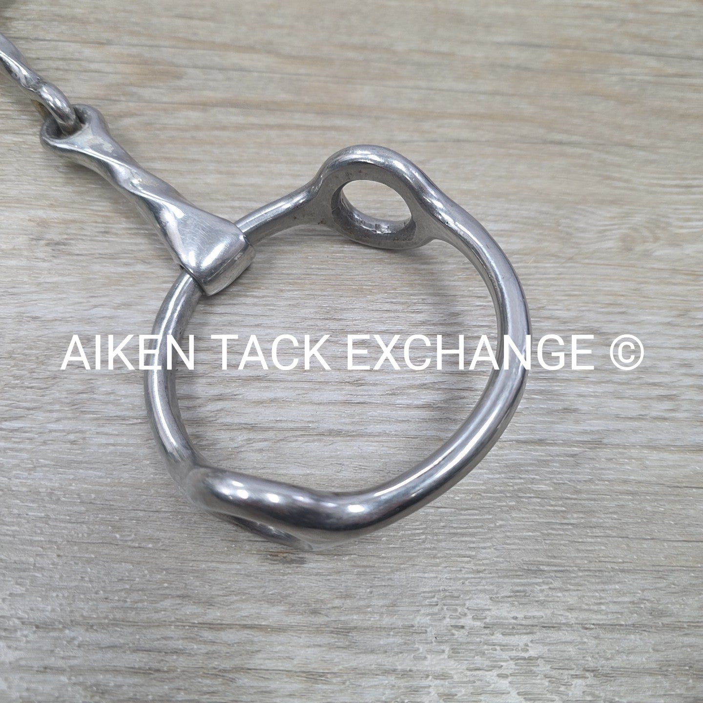 Single Joint Slow Twist Loose Ring Gag Bit 5"