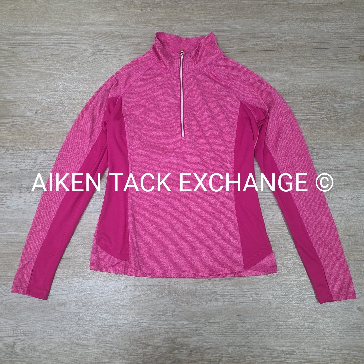 Danskin Long Sleeve 1/4 Zip Top, Women's Small