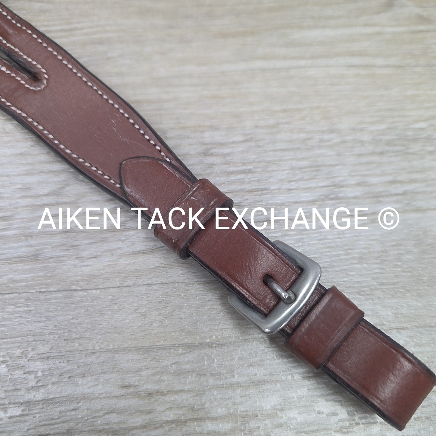 Plain Round Raised Running Martingale Attachment, Brown