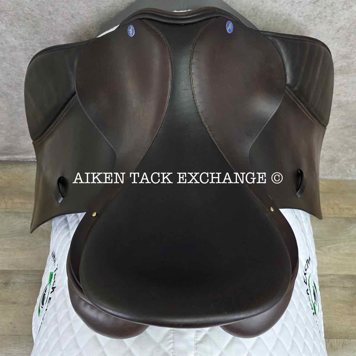 Balance by Frank Baines GPD All Purpose Saddle, 17.5" Seat, XX-Wide Hoop Tree, Wool Flocked Panels