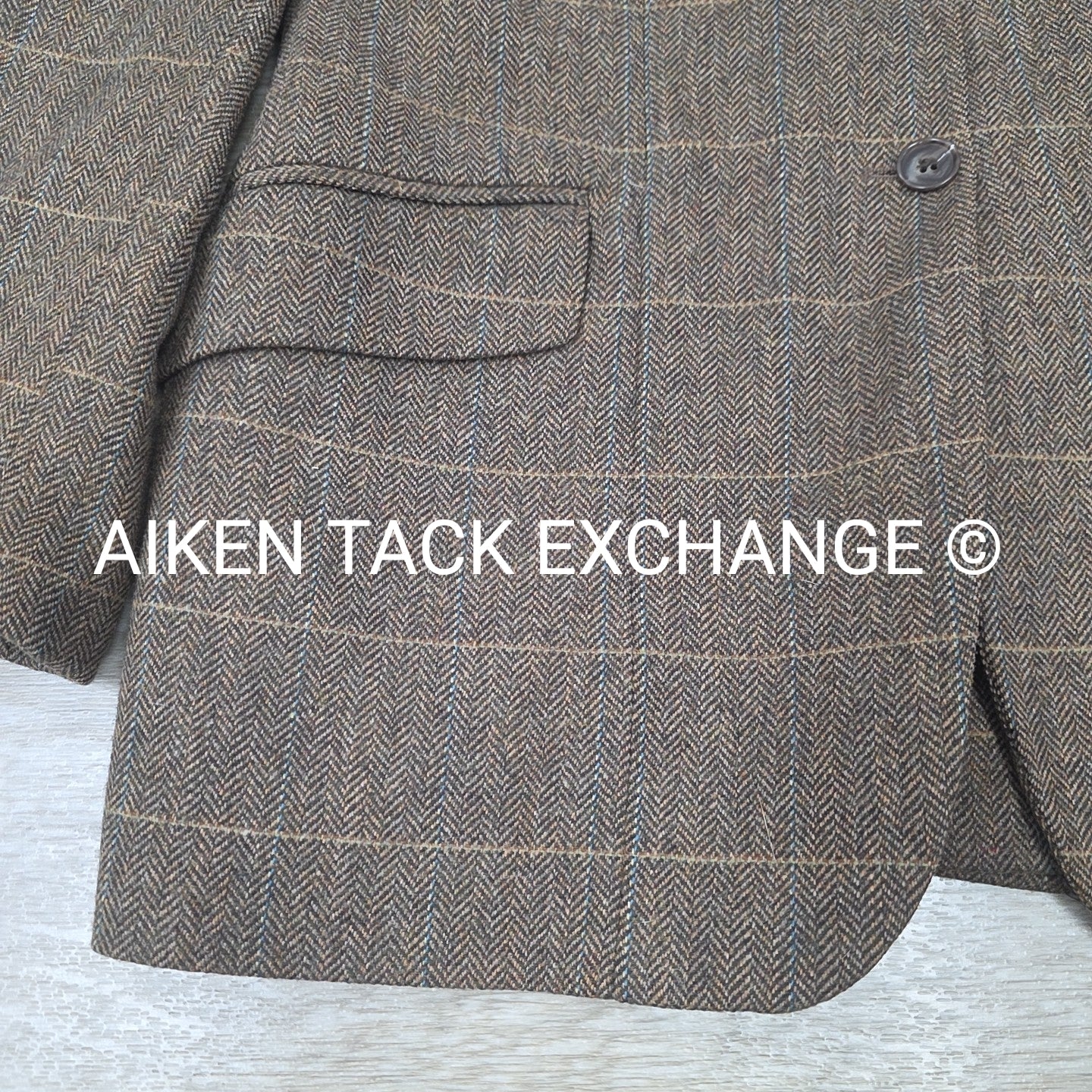 RJ Classics Sterling Collection Tweed Hunt Coat, Size 10 R