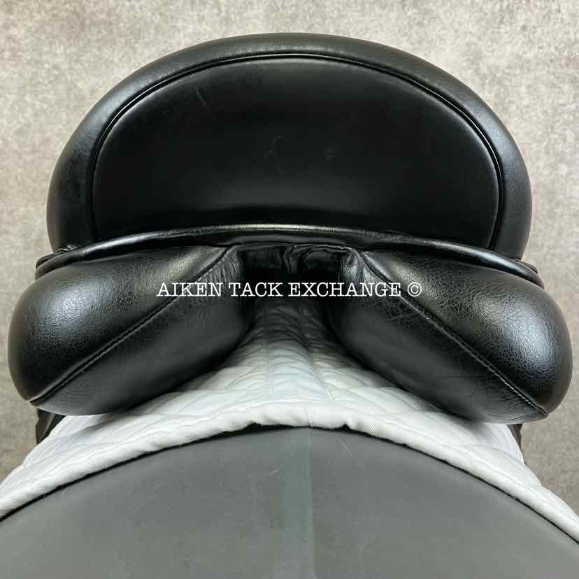 2014 Custom Saddlery Signature Steffen's Advantage Monoflap Dressage Saddle, 17.5" Seat, Adjustable Tree, Wool Flocked Panels