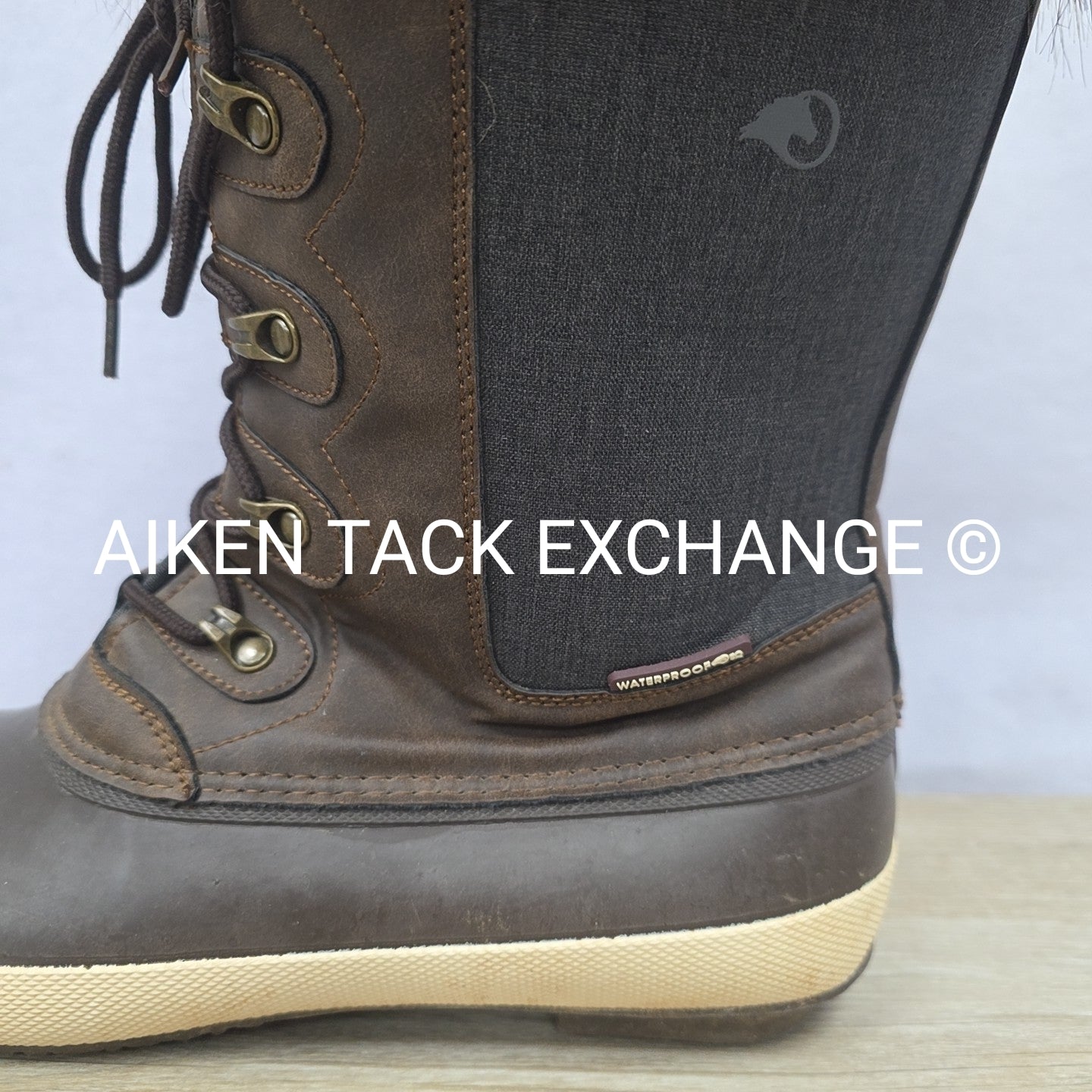 OEQ Canvas Fur Top Winter Boots, Women's 42 (11)