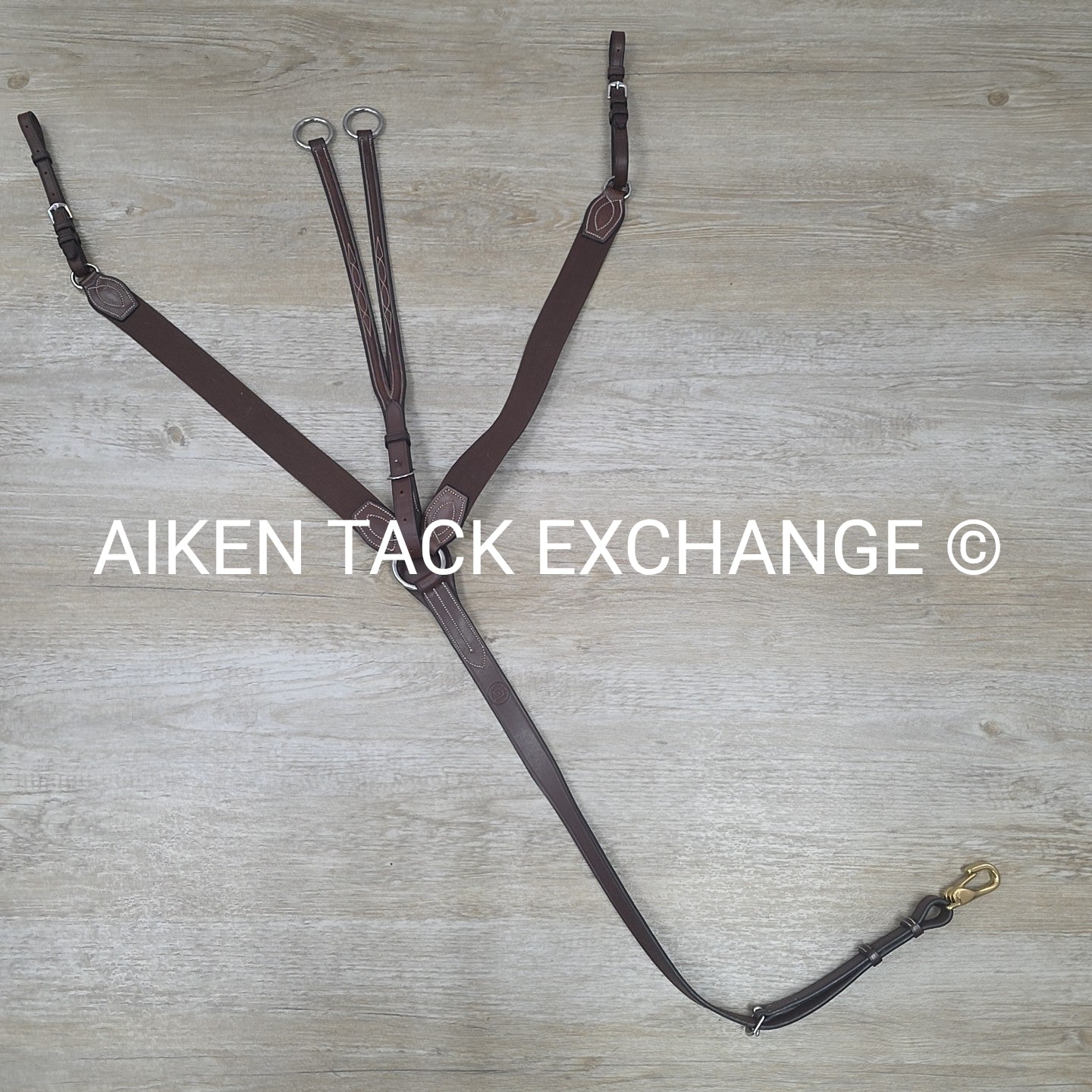 Arc de Triomphe Elastic Breastplate w/ Running Martingale Attachment, Size Cob