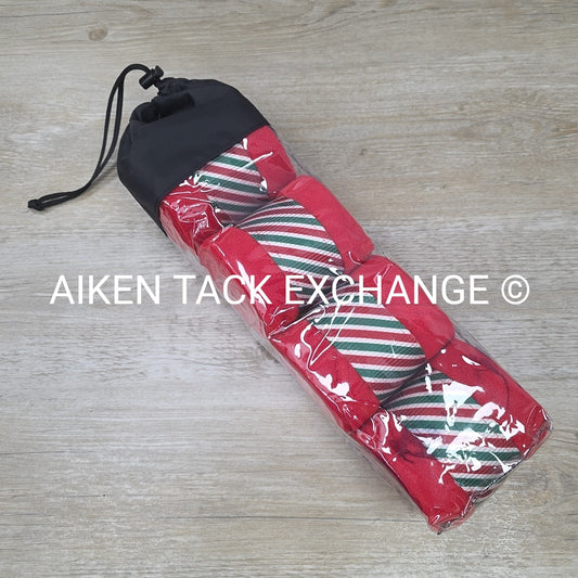 Dover Saddlery Candy Cane Polo Wraps, Set of 4
