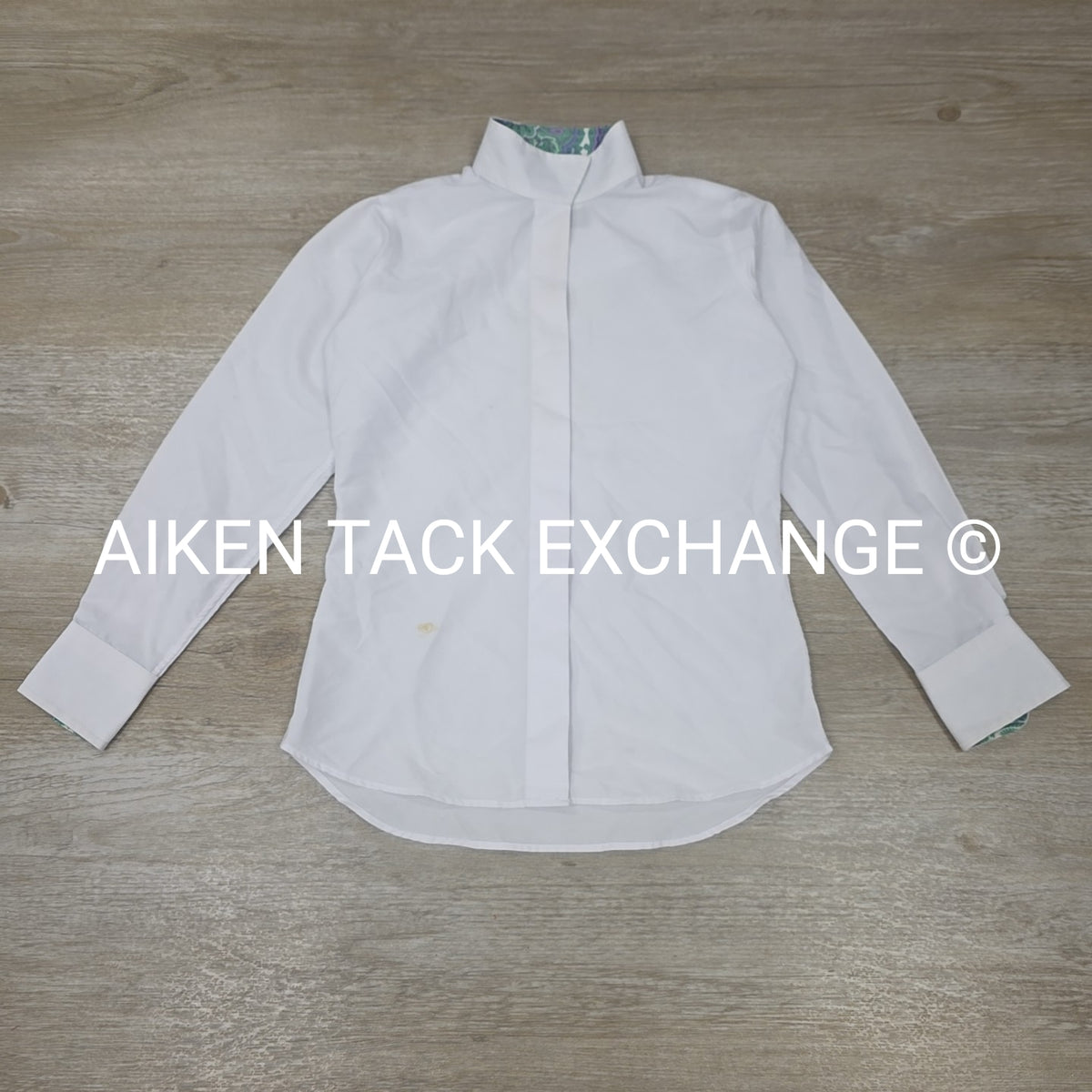 Essex Classics Coolmax Long Sleeve Show Shirt, Size 10