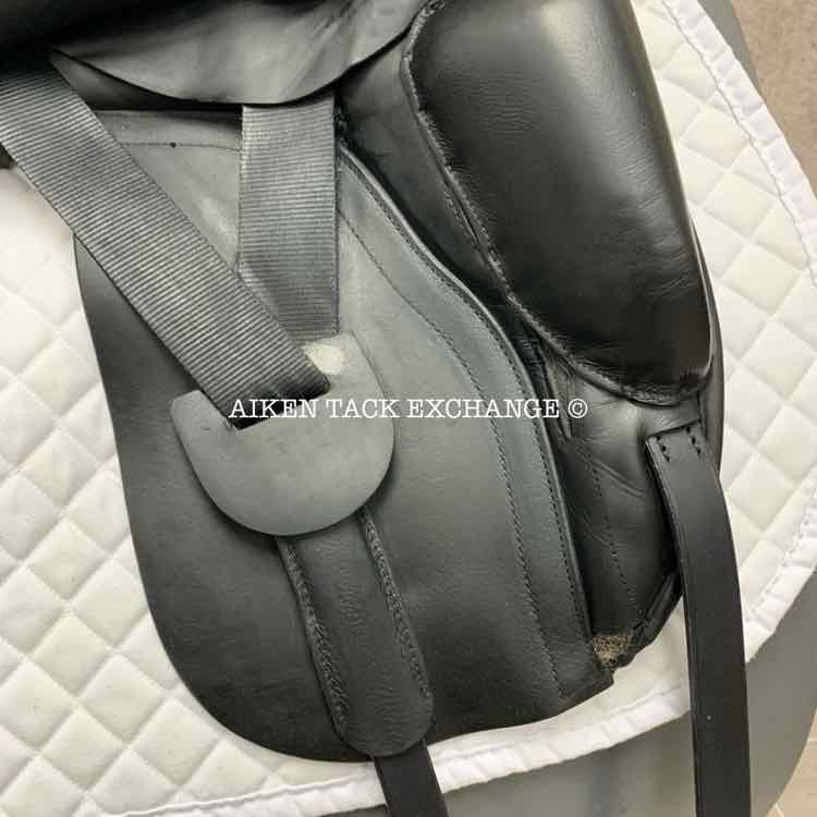 2013 Hulsebos DR CC Dressage Saddle, 18" Seat, Medium Tree, Wool Flocked Panels