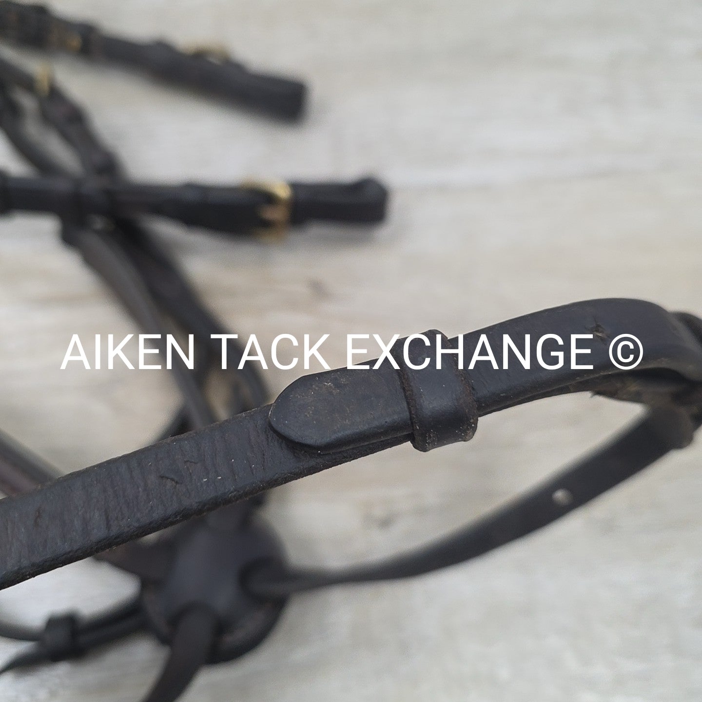 Nunn Finer Figure 8 Bridle, No Reins, Brown, Size Full