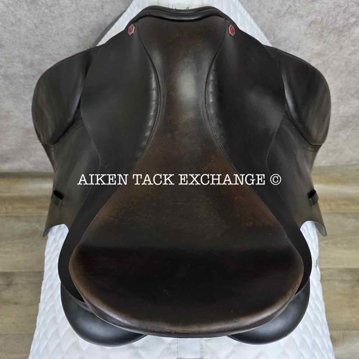 Albion Original Comfort Dressage Saddle, 18" Seat, M/MW Tree, Wool Flocked Panels