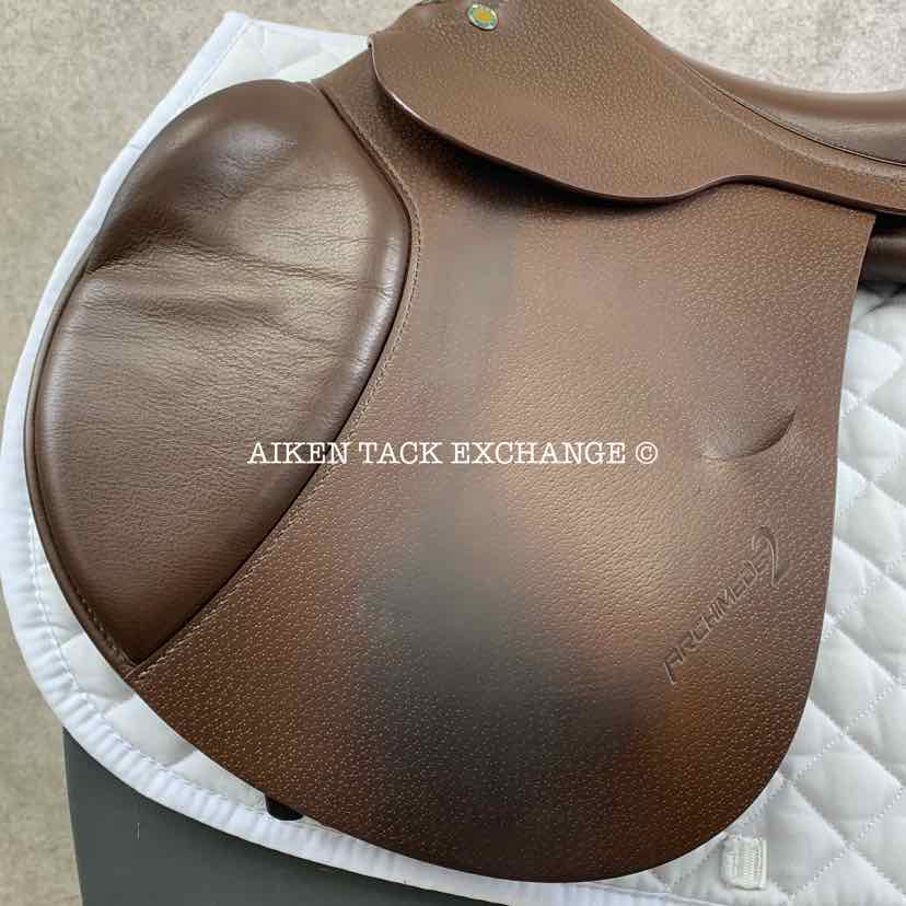 2010 Prestige Archimede 2 Close Contact Jump Saddle, 16.5" Seat, 32 Tree - Medium (Adjustable), Foam Panels