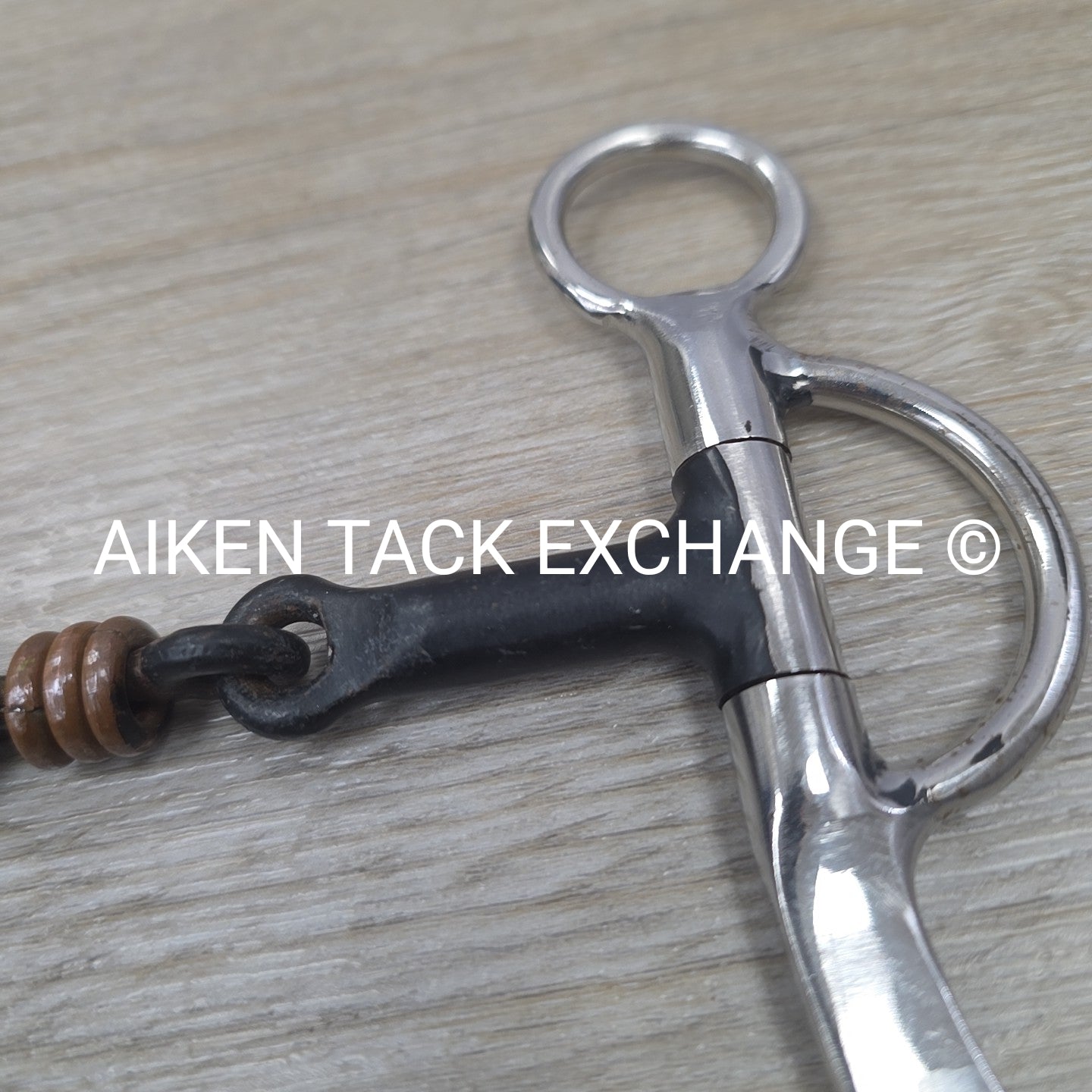 Dog Bone Copper Ring Sweet Iron Bit 5"