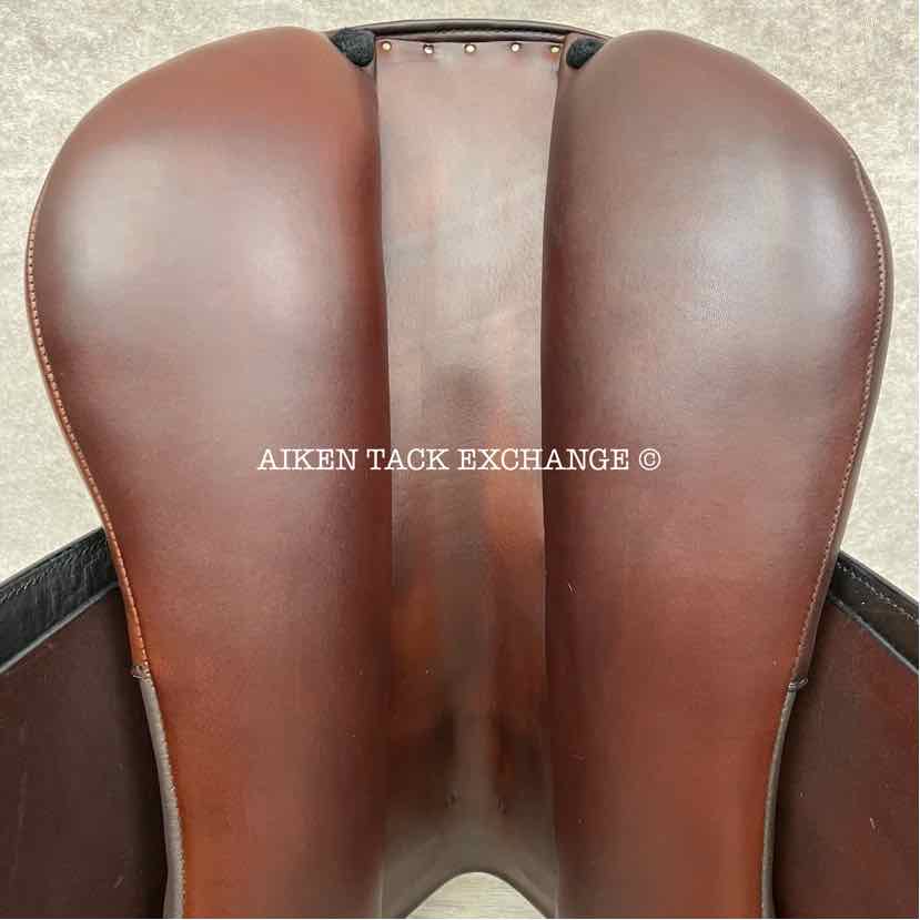 2021 MaxFlex Healthy Horse All Purpose Jump Saddle, 17.5" Seat, Wide Tree, Wool Flocked Panels