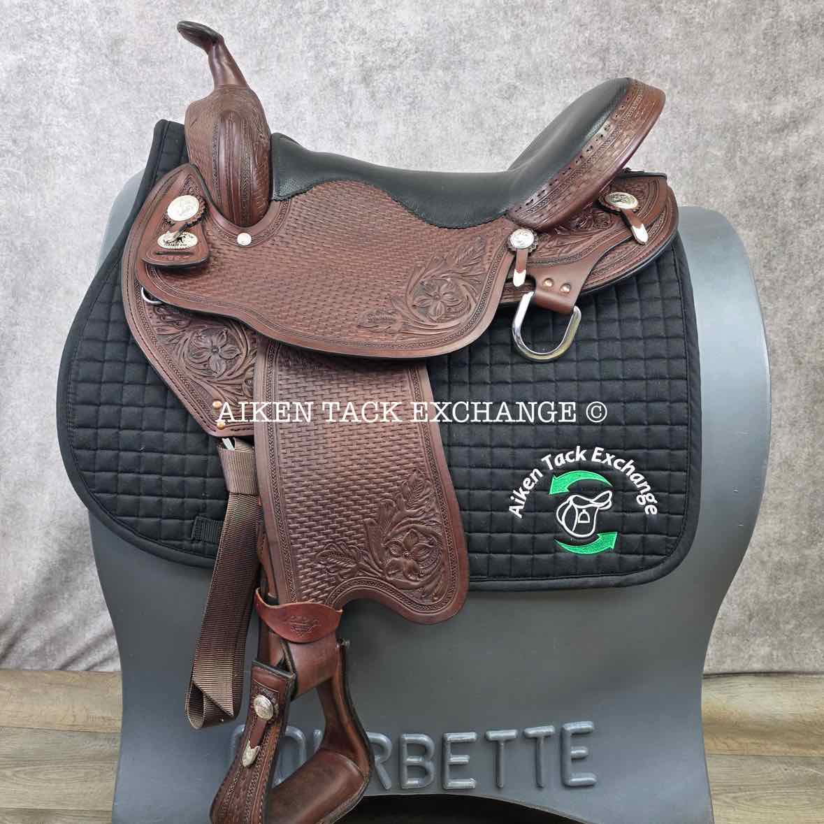 2017 Foxtrot USA Harmony Western Dressage Saddle, 16" Seat, Semi-Wide Tree